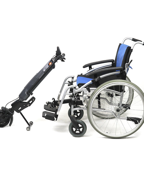 Compact Electric Handbike Handcycle  for Manual Wheelchairs - Inclusive Inc