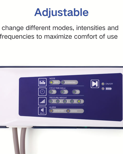 Alternante de colchón de silla de ruedas de presión para prevención de dolor de presión