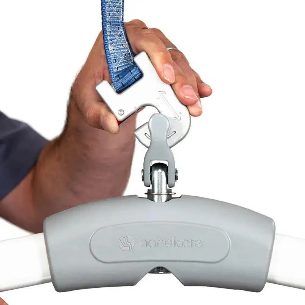 Accesorios de riel HandiCare para grúas de techo para pacientes