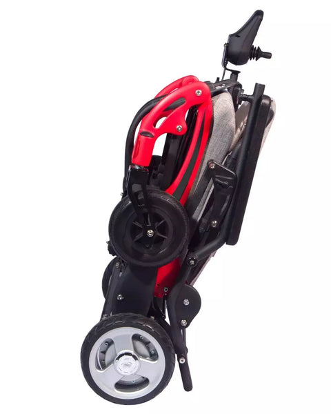 JBH Fibre de carbone pliant en fauteuil roulant au lithium