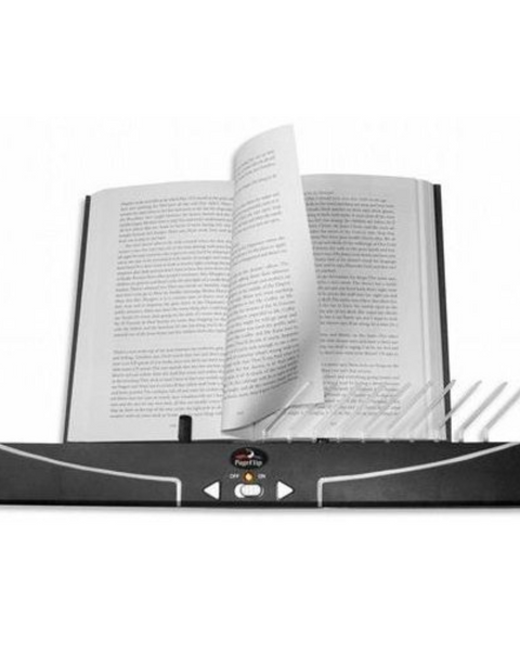 Physical Book Page Turner for Disabled + Wireless Hand or Foot Pedals (or Two Ability Switches) - Inclusive Inc