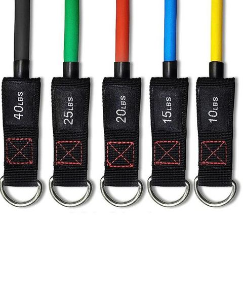 Quadriplegic Exercise Bands with Padded Wrist Cuffs - Inclusive Inc